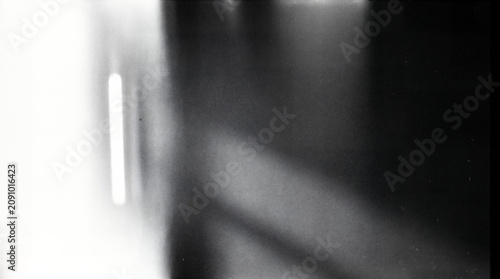 Photos Abstract black and white blurred background, soft focus minimal texture, moody m