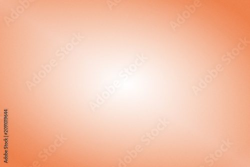 Apricot Color Matte Surface with Centered Light Spot and Static Grain for product mockup and cosmetic packaging: Scripted Content Premium Radial Orange Gradient