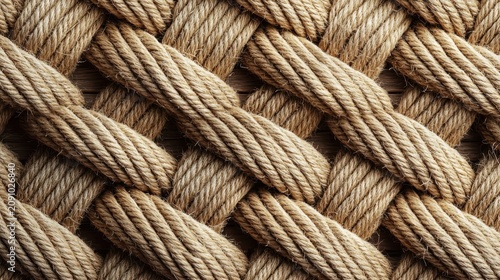 Jute rope background woven diagonal pattern seamless natural texture twisted fibers hemp cordage organic material web design backdrop brown golden beige