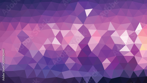 Abstract Purple Pink Low Poly Geometric Polygon Background Vector