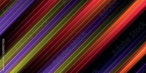 Abstract background with modern, colorful light striped pattern. Futuristic design with striped glass concept and cutout elements for web, business, brochure, card, cover, flyer. EPS. 2