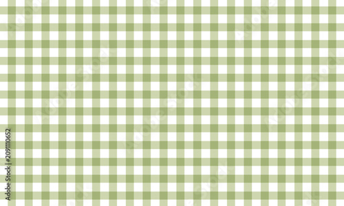 Green gingham pattern background PNG