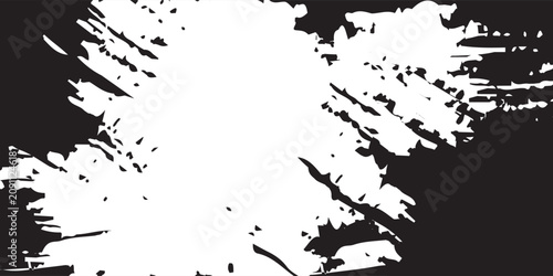 Brushed Painted Abstract Background. Brush stroked painting. Strokes of paint. 2D Illustration.
