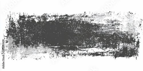 Fotografie Abstract Black and White Grunge Background with Ink Splatter Frame Dirty Paint S