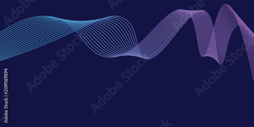 Konstfotografi Abstract background design with diagonal blue and pink or purple line pattern