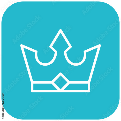 Photography Vector Design Crown Icon Style