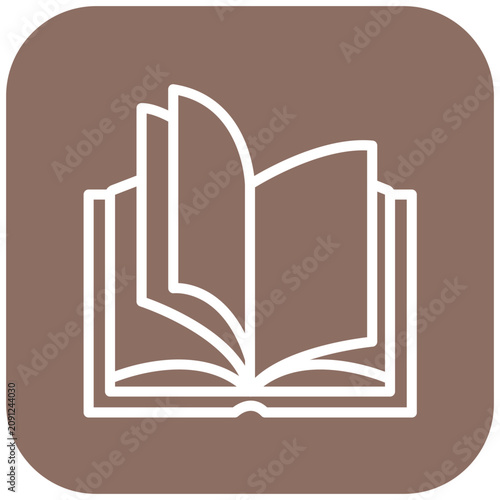 Foto Vector Design Bibliography Icon Style