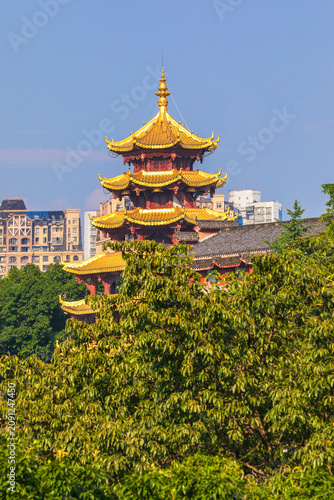 Chongqing , China - June 07, 2026: The Pagodas of Chongqing