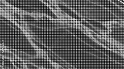 Fotografía Halftone pattern with diagonal gray lines on screen texture
