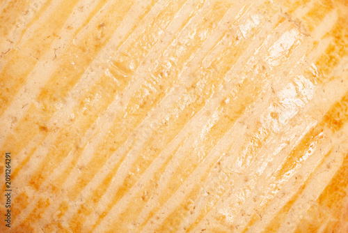 texture of round shaped milk biscuit