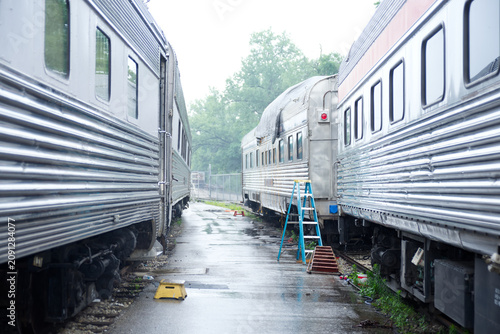 Foto Maintenance in the rail yard