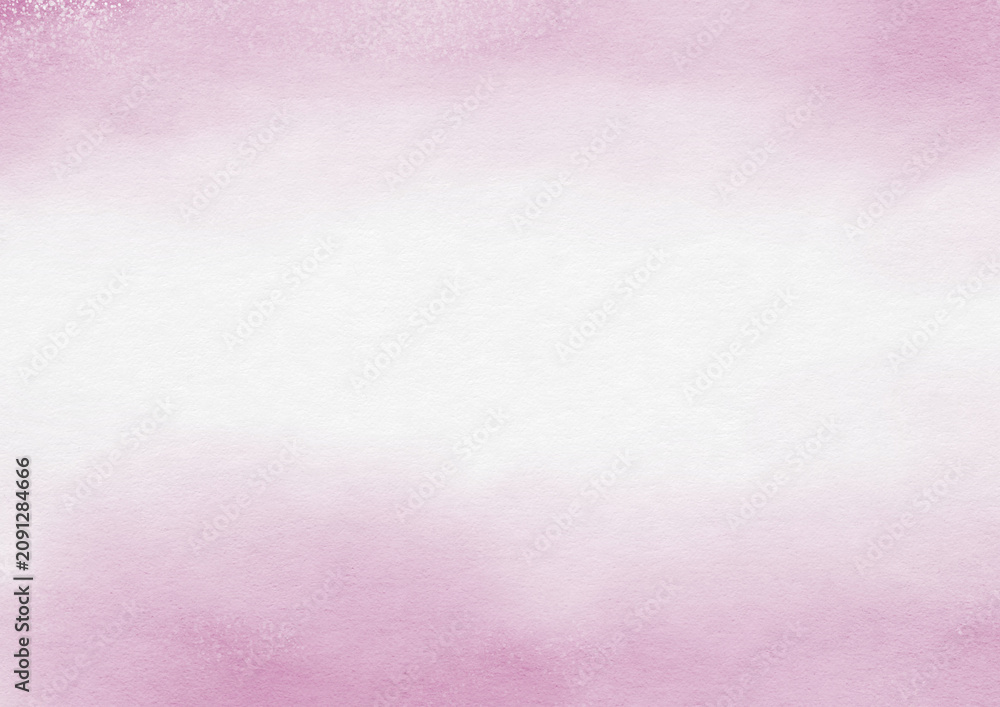 Fototapeta premium Soft pink watercolor background with a glowing white center and delicate pastel gradients. Romantic abstract backdrop for branding, invitations, baby shower, stationery, and feminine creative projects