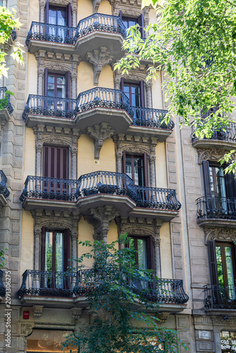 Balconies of Barcelona