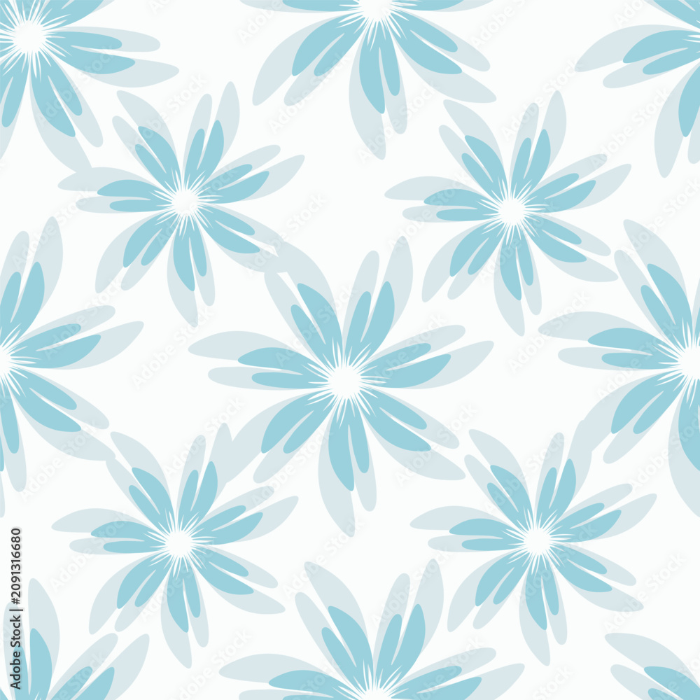 Fototapeta premium seamless floral pattern
