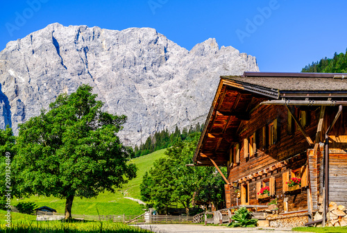 famous valley in austria - alpe eng