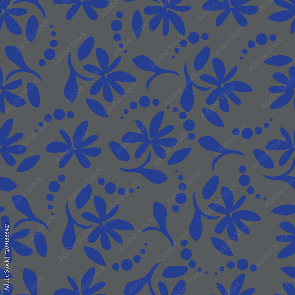 Fototapeta premium seamless floral pattern