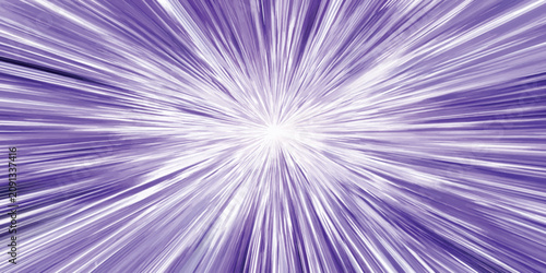 Canvastavla Purple light speed warp tunnel with radiant energy rays and motion blur hyperspa