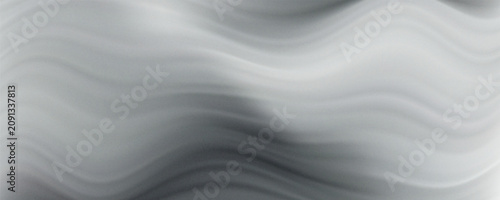 Fotografija Grainy gradient background, grey black white monochrome abstract noise texture banner backdrop
