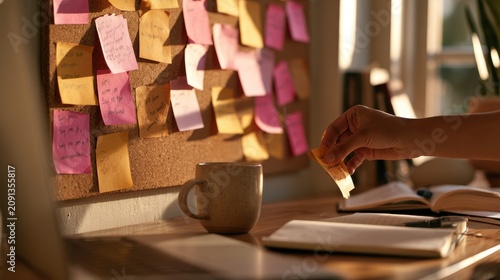Say No to Burnout: Visual Concept of Boundaries in a Study and Work Space