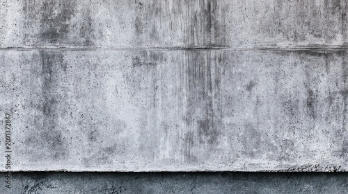 Concrete wall texture with weathered surface and cracks background