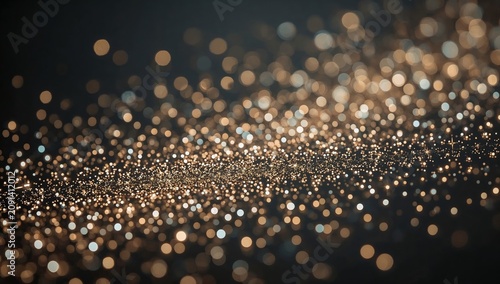 Sparkling Lights Fill the Space With Colors at Nighttime Event