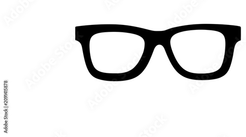 Classic black sunglasses vector icon illustration, minimalist summer eyewear silhouette isolated on white, clean flat accessory graphic for beach fashion, travel, vacation, and lifestyle design