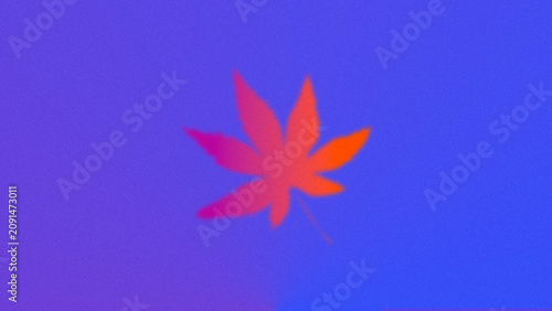 Canvastavla Fundo efeito vidro background glass 3d com gradiente suave minimalista para web