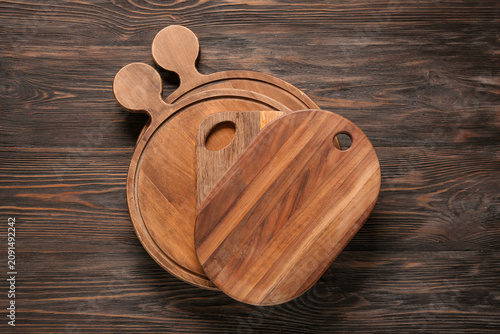Assortment of wooden cuttin...