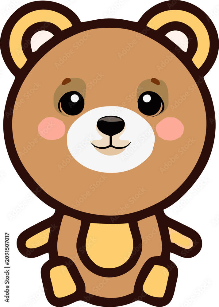 Obraz premium Modern professional grizzly bear logo for a sport team Bear head outline silhouette cut out vector sticker with Simple Geometric Design of Bear Head and Bear head mascot vector for emblem design Masco