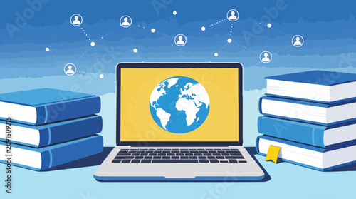 Global Social Learning Network: Online Education and Digital Knowledge Connection