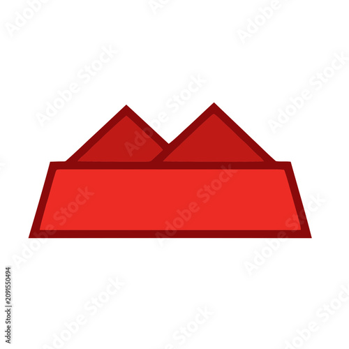 Red Lantern Folk Art SVG Clipart