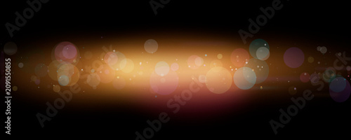 фотографія A scattered field of multicolor bokeh dots and soft flares drifts over a dark background, evoking celebration and serving as a stylish overlay for design