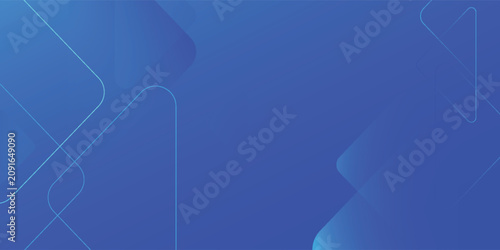 Blue tech background with triangles shape. Futuristic technology concept