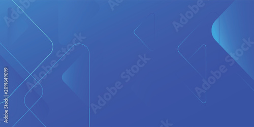 Blue tech background with triangles shape. Eps10 vector