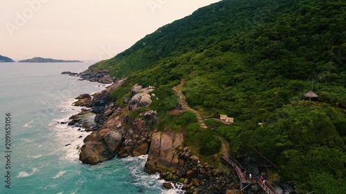 view of the coast of the sea