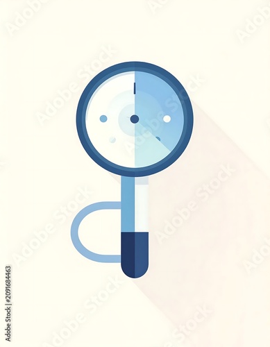 Stethoscope on a Beige Background