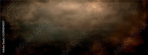 Cuadro en lienzo Mysterious aged parchment, abstract texture, evoking ancient documents or weathered maps