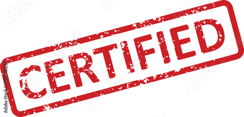 Φωτογραφία Certified stamp seal vector graphic
