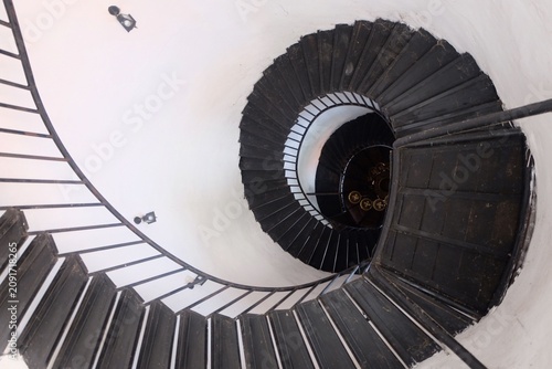 spiral staircase in the church of st nicholas