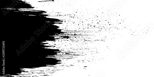 Quadro su tela Glitch distorted grunge layer