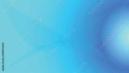 Konstfotografi Abstract Blue Wave Background with Flowing Lines,
