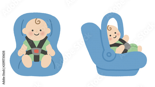 baby in car seat