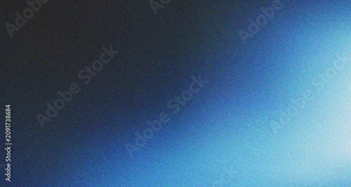 Deep ocean blue gradient with a radiant light flare creating a cool and captivating digital abstract design