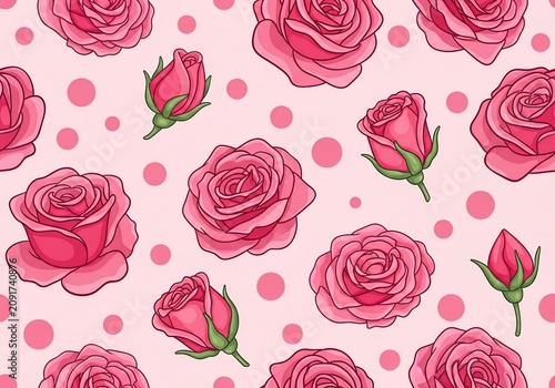 Blossom Ballet: A Watercolor Whisper of Pink Petals