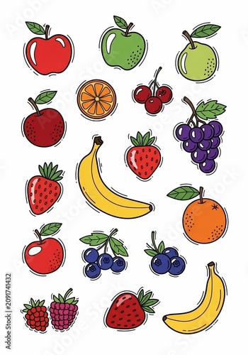 A Burst of Sweetness: A Whimsical Medley of Fruity Delights
