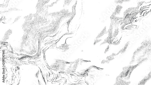 Canvastavla Gray and white abstract marble texture with swirling patterns and smooth curves
