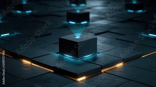 Zero Trust Security Network Architecture Concept