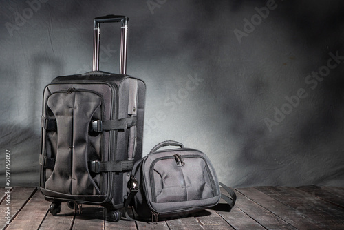 Fényképezés rolling carry-on luggage case