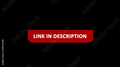 Link in description, in the description on transparent background. Full HD. 4K
