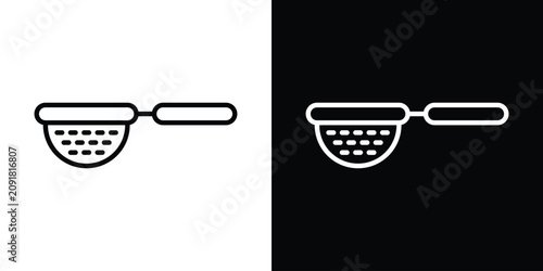 Tableau sur toile Sieve icon